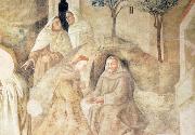 Fra Filippo Lippi Scenes ofCarmelite painting